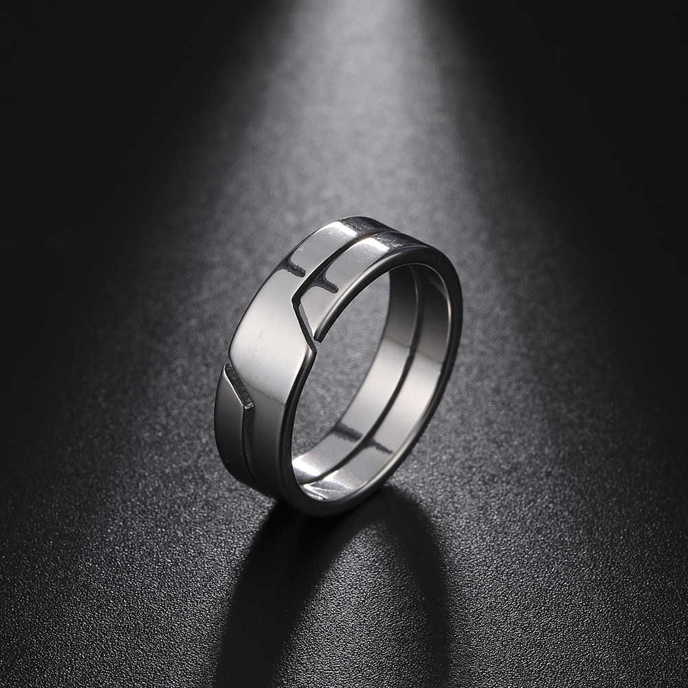 Fashion Simple Stainless Steel Couple Ring for Men Women Casual Finger Rings Jewelry Engagement Anniversary Gift
Fashion Simple Stainless Steel Couple Ring for Men Women Casual Finger Rings Jewelry Engagement Anniversary Gift
