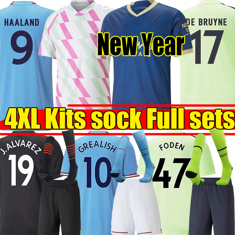 4XL 22/23/24 HAALAND SOCCER JERSEYS CHINESE NEW YEAR GREALISH STERLING MAHREZ fans player version DE BRUYNE FODEN 2022 2023 football shirt kids kit sets, 22-23 third
4XL 22/23/24 HAALAND SOCCER JERSEYS CHINESE NEW YEAR GREALISH STERLING MAHREZ fans player version DE BRUYNE FODEN 2022 2023 football shirt kids kit sets, 22-23 third