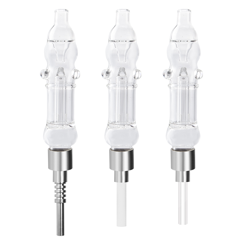 NC025 Hookah Smoking Pipes Spill-proof Dab Rig Bubbler Pipe 510 Quartz Ceramic Nail In-Line Perc Glass Water Bong
NC025 Hookah Smoking Pipes Spill-proof Dab Rig Bubbler Pipe 510 Quartz Ceramic Nail In-Line Perc Glass Water Bong