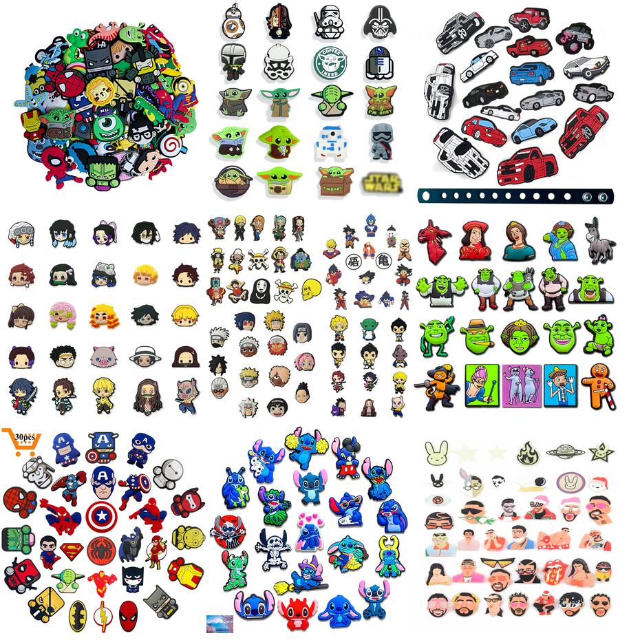 Athletic Outdoor Shoes Charms For Croc Shrek Shoe Decoration Clog Sandals Accessories Boys Girls Kids Teens Party Favor Drop Delivery Amdol, As details
Athletic Outdoor Shoes Charms For Croc Shrek Shoe Decoration Clog Sandals Accessories Boys Girls Kids Teens Party Favor Drop Delivery Amdol, As details