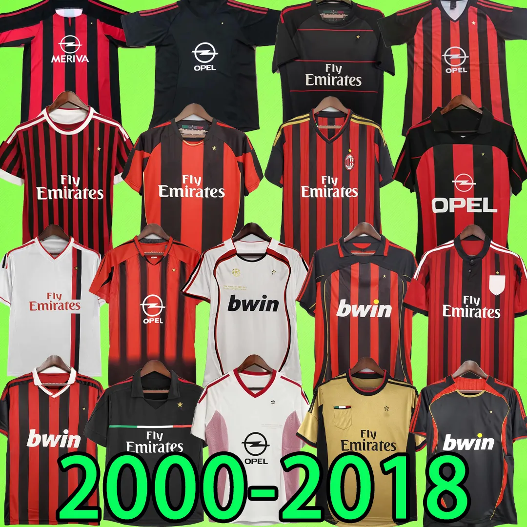 Retro soccer jerseys 02 03 04 05 06 07 09 10 11 12 13 14 15 AC KAKA MILAN IBRAHIMOVIC MALDINI football shirts 2002 2003 2004 2005 2006 2007
Retro soccer jerseys 02 03 04 05 06 07 09 10 11 12 13 14 15 AC KAKA MILAN IBRAHIMOVIC MALDINI football shirts 2002 2003 2004 2005 2006 2007