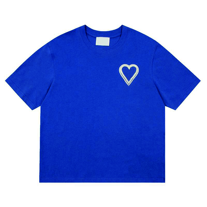 amis Women shirts designers Red t Heart top Round Neck tees 2023SS Letters Embroidery Pullover Loose tee couple High Street Cotton Casual Classic WO96, 12
amis Women shirts designers Red t Heart top Round Neck tees 2023SS Letters Embroidery Pullover Loose tee couple High Street Cotton Casual Classic WO96, 12