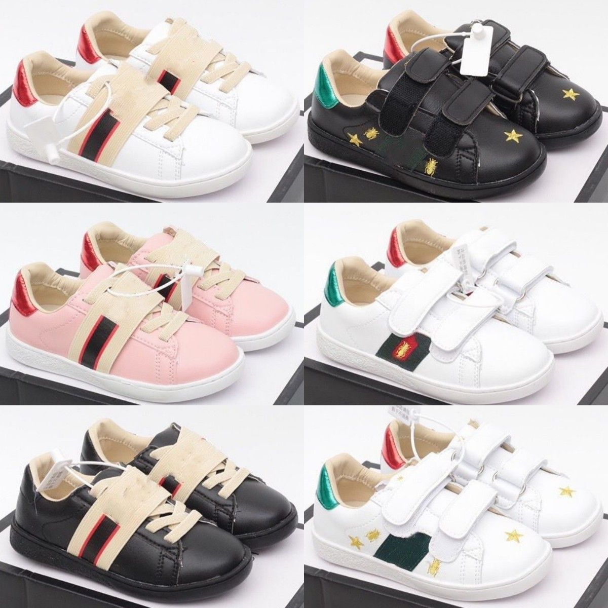 Kids Shoes Designer Casual Bee Trainers Toddler Baby Shoe Kid Youth Sneaker Infants Boys Girls Children Black White Pink Luxury Brands Sneakers Q0T8#
Kids Shoes Designer Casual Bee Trainers Toddler Baby Shoe Kid Youth Sneaker Infants Boys Girls Children Black White Pink Luxury Brands Sneakers Q0T8#
