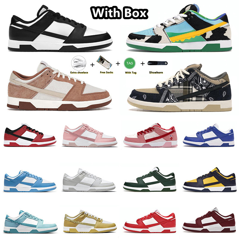 Designer Shoe Panda Low Chunky Dunky Grey Fog UNC Varsity Green University Red Valentines Day Michigan Chicago Medium Curry Sneaker with Box, Item#45
Designer Shoe Panda Low Chunky Dunky Grey Fog UNC Varsity Green University Red Valentines Day Michigan Chicago Medium Curry Sneaker with Box, Item#45