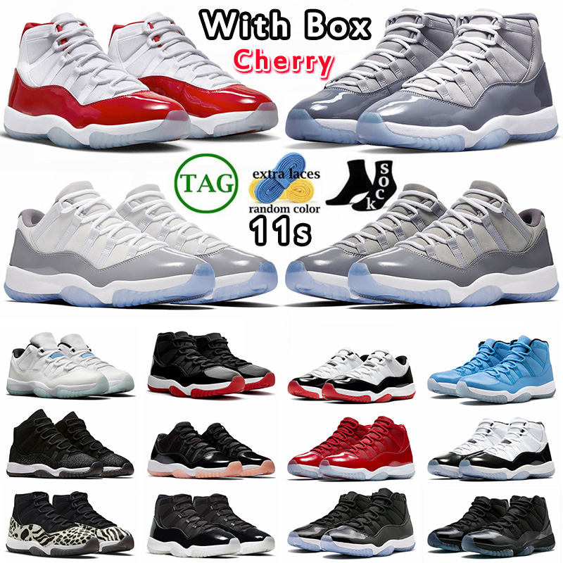 Jumpmans Retro 11 cherry 11s Basketball Shoes Jordens 11 XI J11 High Miamis Dolphins Cool Grey Cement Grey Low Concord Blue Space Jam Sneakers With Box Big Size 13, A45 cement grey 40-47
Jumpmans Retro 11 cherry 11s Basketball Shoes Jordens 11 XI J11 High Miamis Dolphins Cool Grey Cement Grey Low Concord Blue Space Jam Sneakers With Box Big Size 13, A45 cement grey 40-47