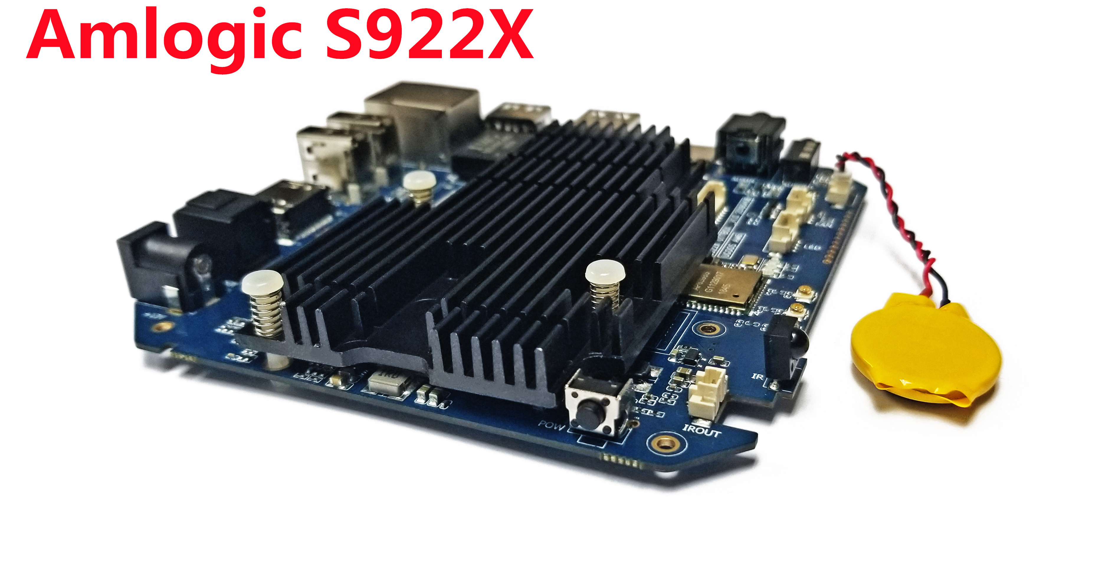 Ship from france Ugoos AM6B plus tv box Amlogic S922XJ Android 9 Smart 4GB DDR4 32GB Wifi 6 1000M lan BT5