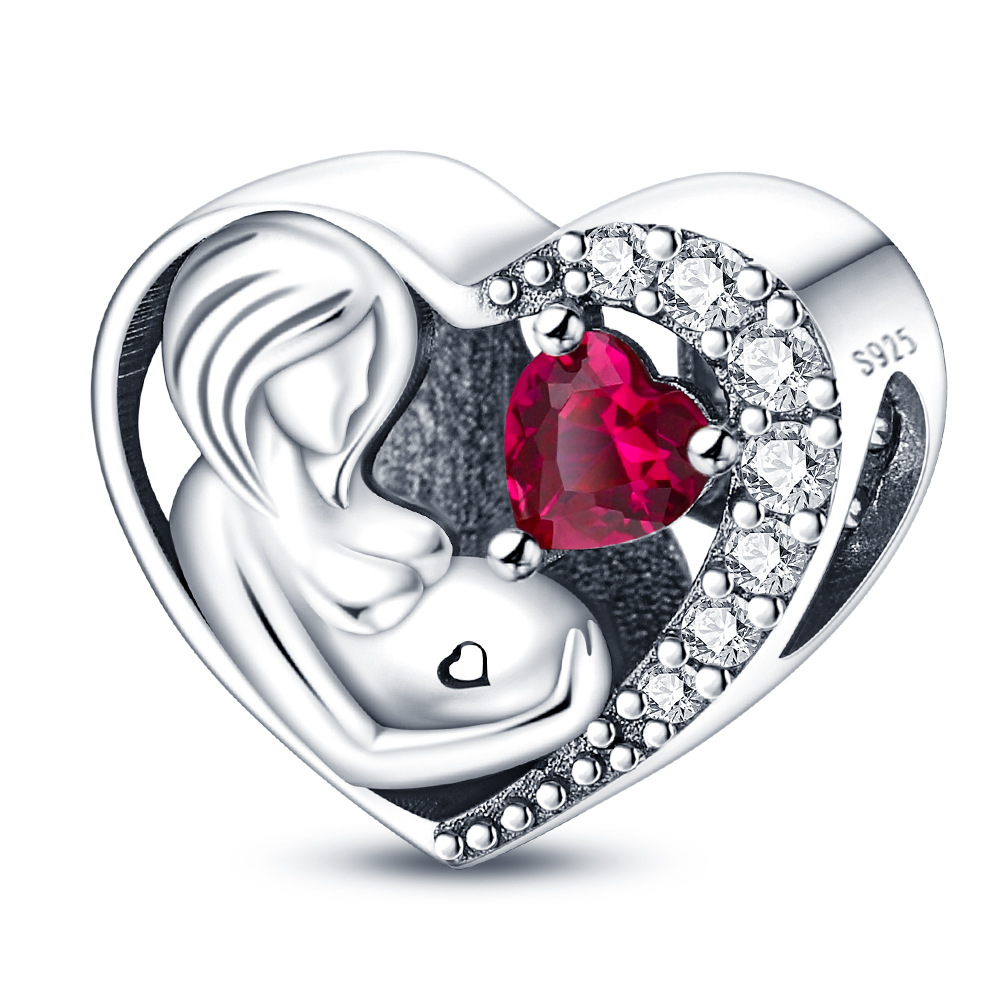 New Silver Spring Spring Clover Lucky Symbol Charm Is Suitable For Bracelet DIY Fashion Jewelry