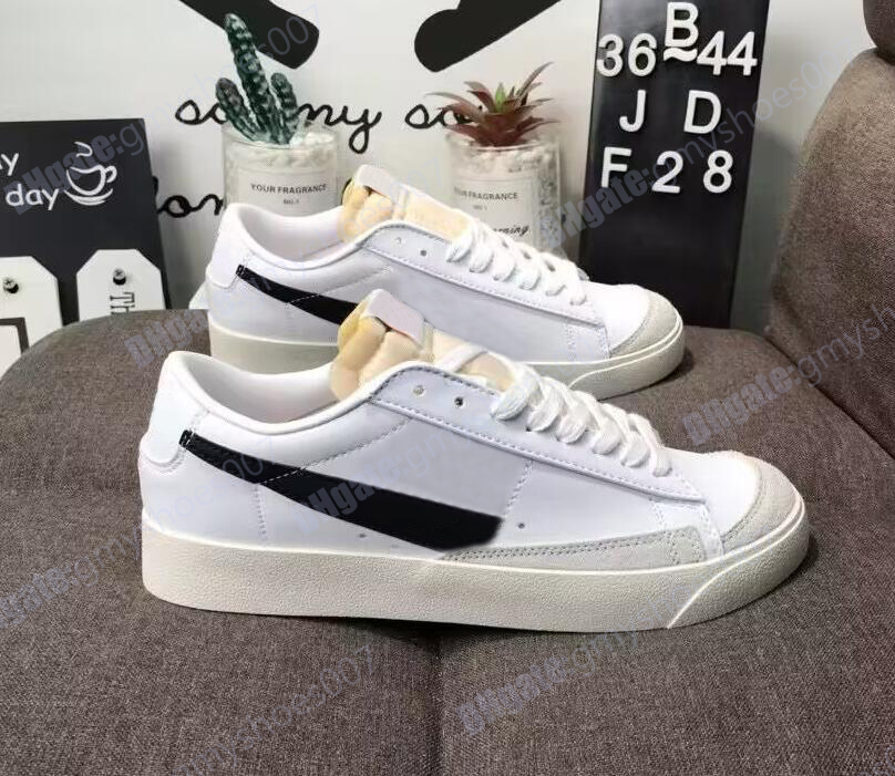 men women Casual Shoes Blazer Low '77 Vintage White Black DA6364-101 skateboard shoes Sneakers
men women Casual Shoes Blazer Low '77 Vintage White Black DA6364-101 skateboard shoes Sneakers
