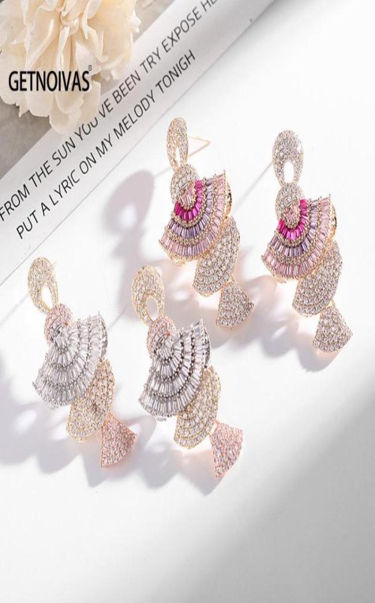 Dangle Chandelier Skirt Shape Rhinestone Shinning Crystal Zircon Earrings Korean Personality For Women SL8183828
Dangle Chandelier Skirt Shape Rhinestone Shinning Crystal Zircon Earrings Korean Personality For Women SL8183828