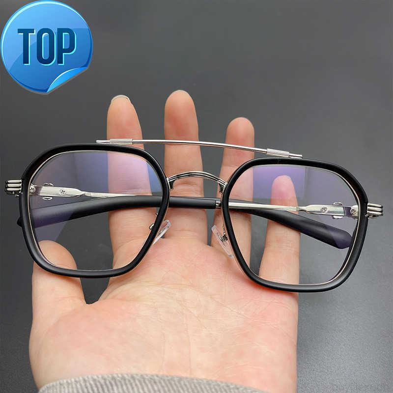 2022 Ch Chrome Sunglasses Frames New Fashion Star Eyeglass Double Beam Large Slag Men's Glasses Anti Blue Light Flat Hearts Trend Spectacle
2022 Ch Chrome Sunglasses Frames New Fashion Star Eyeglass Double Beam Large Slag Men's Glasses Anti Blue Light Flat Hearts Trend Spectacle