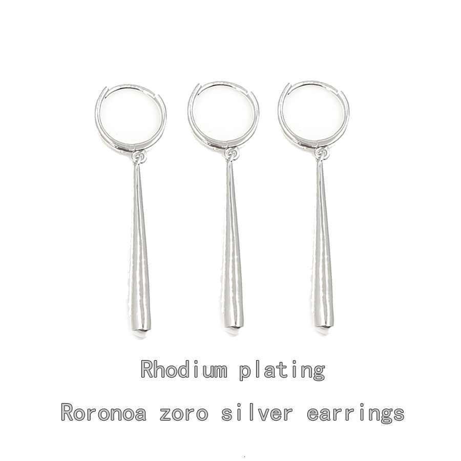 Ear Cuff Roronoa zoro earring for Roronoa zoro cosplay earring daily wear high quality Anime fans gift 925 silver earring 230306