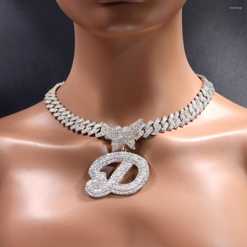 Chains Hip Hop Women Butterfly Initials Name Pendant Necklace Bling Iced Out Gold Silve Color Miami Cuban Link Chain Necklaces Jewelry
Chains Hip Hop Women Butterfly Initials Name Pendant Necklace Bling Iced Out Gold Silve Color Miami Cuban Link Chain Necklaces Jewelry