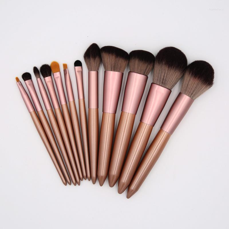 Makeup Brushes 12PCS Nylon Cream For Foundation Powder Brush Set Soft Face Blush Professional Cosmetics Make Up Tools
Makeup Brushes 12PCS Nylon Cream For Foundation Powder Brush Set Soft Face Blush Professional Cosmetics Make Up Tools