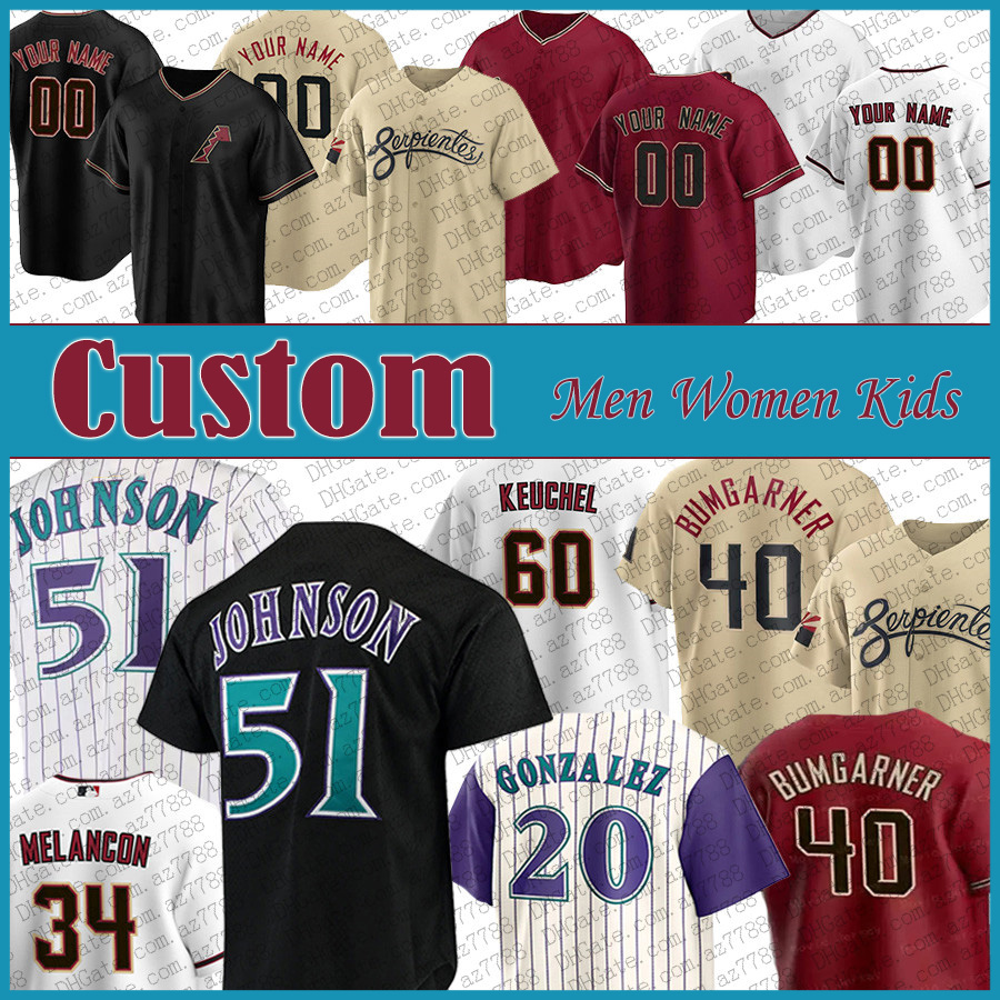 Jerseys 51 Randy Johnson Arizona Baseball Jersey Custom 23 Zac Gallen 53 Christian Walker Diamondbacks Madison Bumgarner Josh Rojas Nick Ahmed Mark Melancon Evan Lo, Shown
Jerseys 51 Randy Johnson Arizona Baseball Jersey Custom 23 Zac Gallen 53 Christian Walker Diamondbacks Madison Bumgarner Josh Rojas Nick Ahmed Mark Melancon Evan Lo, Shown