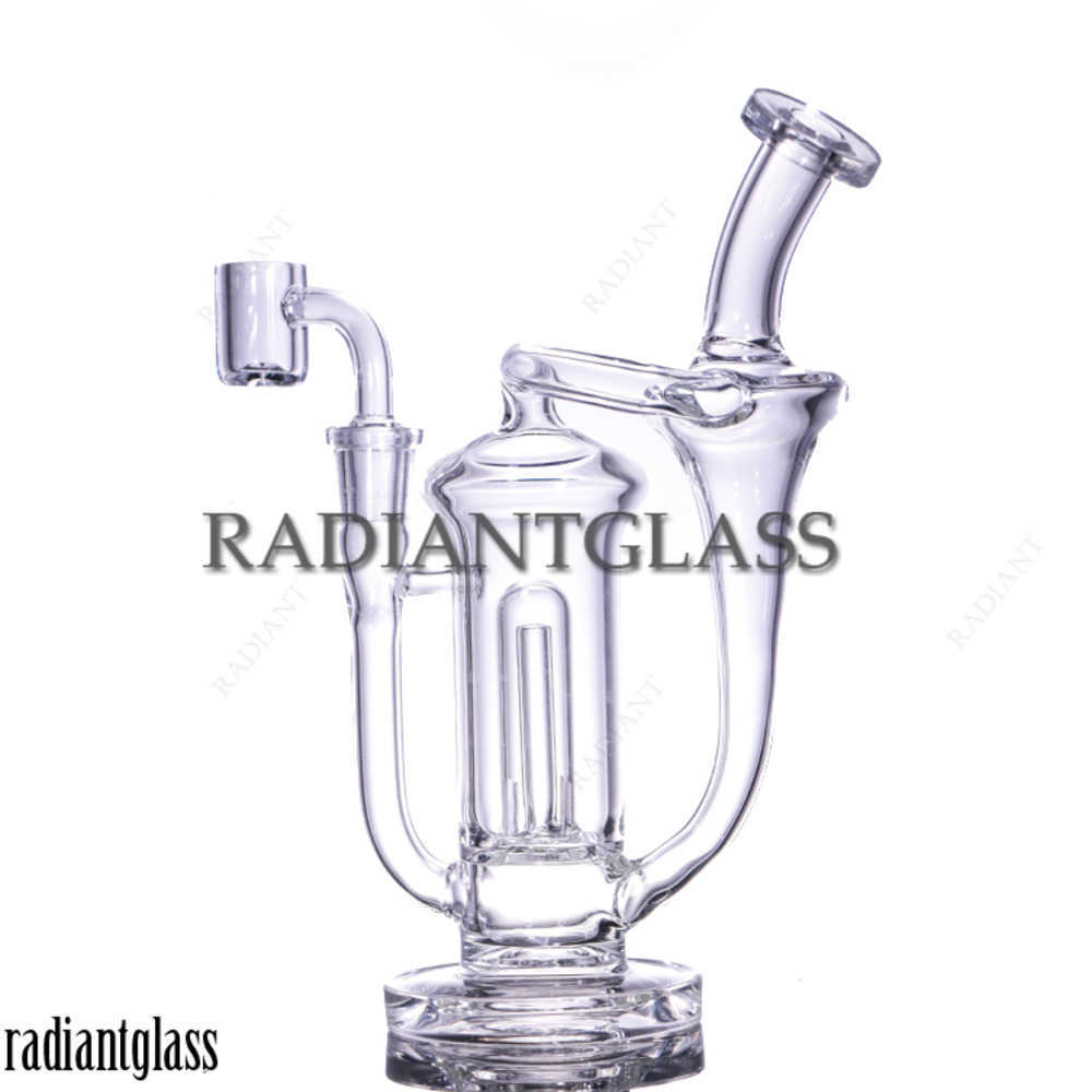 

Hookahs Heady Bong Recycler Oil Rigs Tornado Perc with Bowl Or Quartz Banger Glass Water Pipe Tobacco Smoking