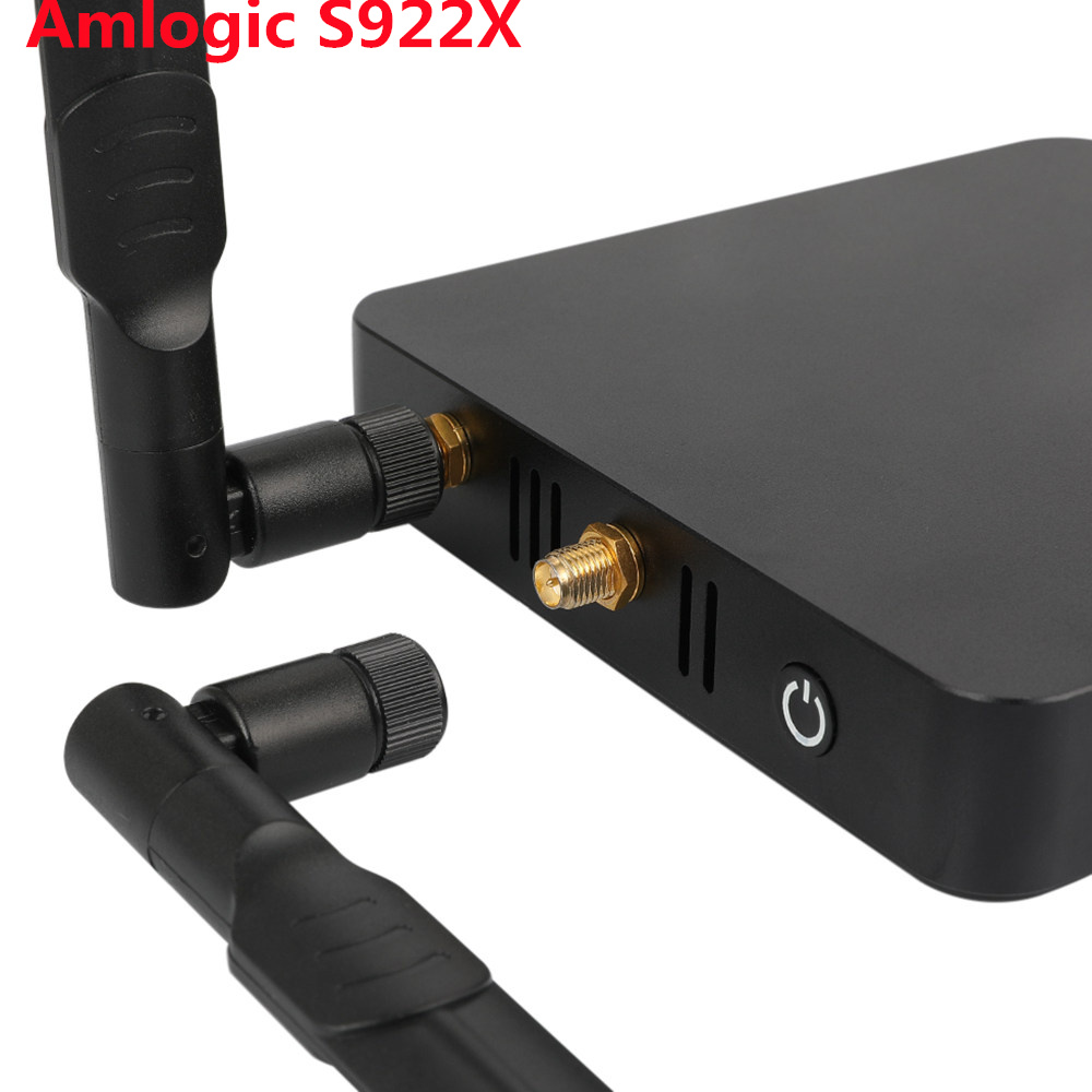 Ship from france Ugoos AM6B plus tv box Amlogic S922XJ Android 9 Smart 4GB DDR4 32GB Wifi 6 1000M lan BT5
