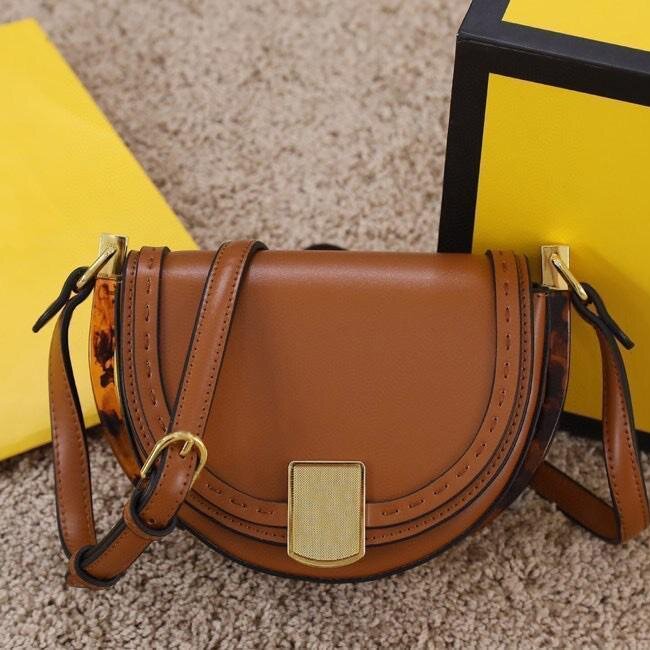 Shoulder Bags Cowhide Saddle Wallet Brand Designer Genuine Leather Handbags Crossbody High-quality Purses Amber Decoration
Shoulder Bags Cowhide Saddle Wallet Brand Designer Genuine Leather Handbags Crossbody High-quality Purses Amber Decoration