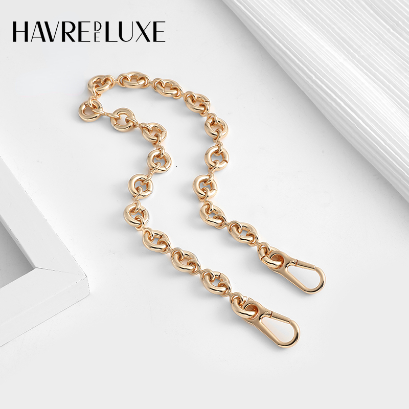 Bag Parts Accessories Bag Chain Donut Chain Geometric Bag Lucky Bag Transformation Underarm Metal Shoulder Strap Accessories 230306