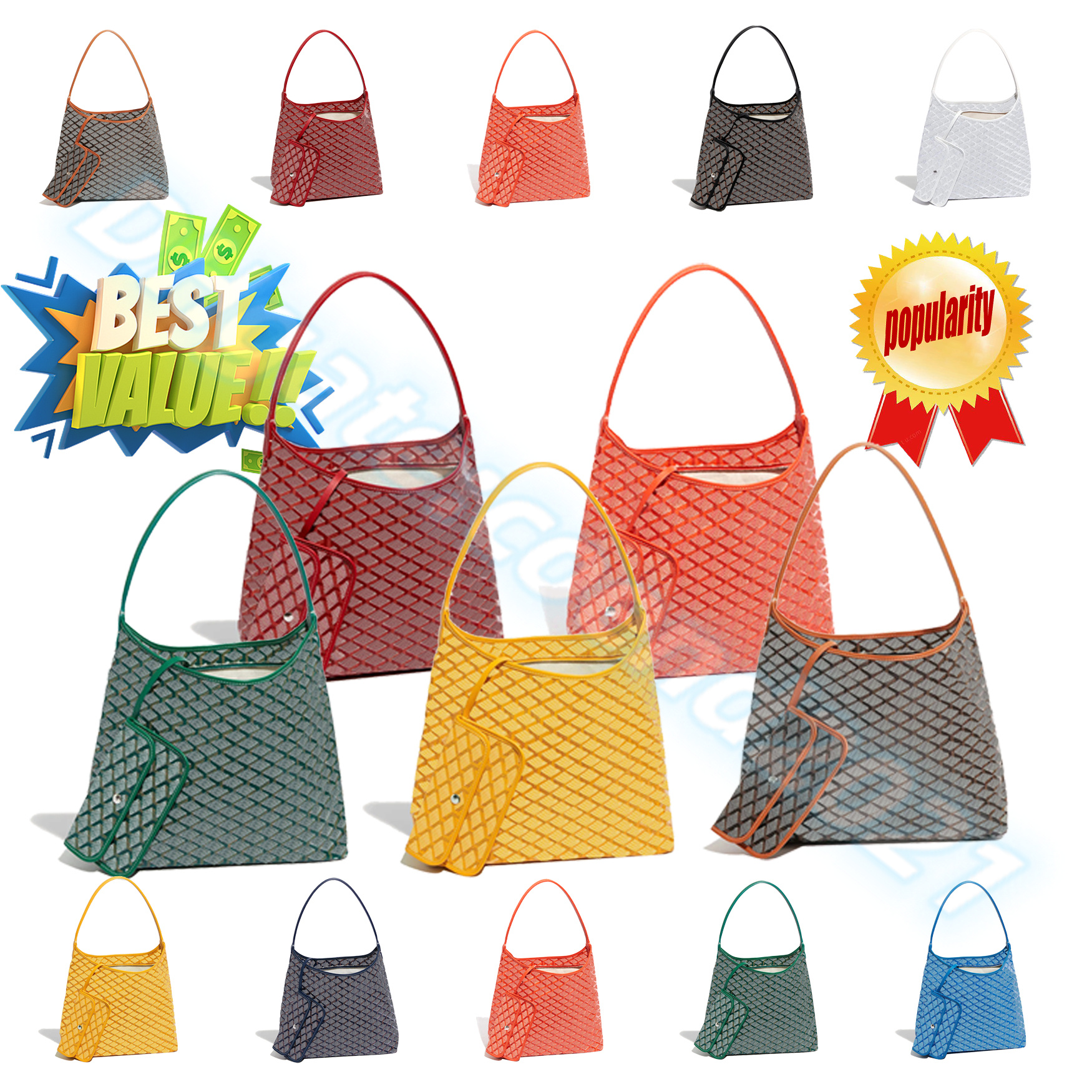 fashion Luxurys Designers goya Bags open totes Hobo Wallets card holder GM men Cross Body Genuine leather hangbag Shoulder Boheme purse women goya tote shopping bag, Green
fashion Luxurys Designers goya Bags open totes Hobo Wallets card holder GM men Cross Body Genuine leather hangbag Shoulder Boheme purse women goya tote shopping bag, Green