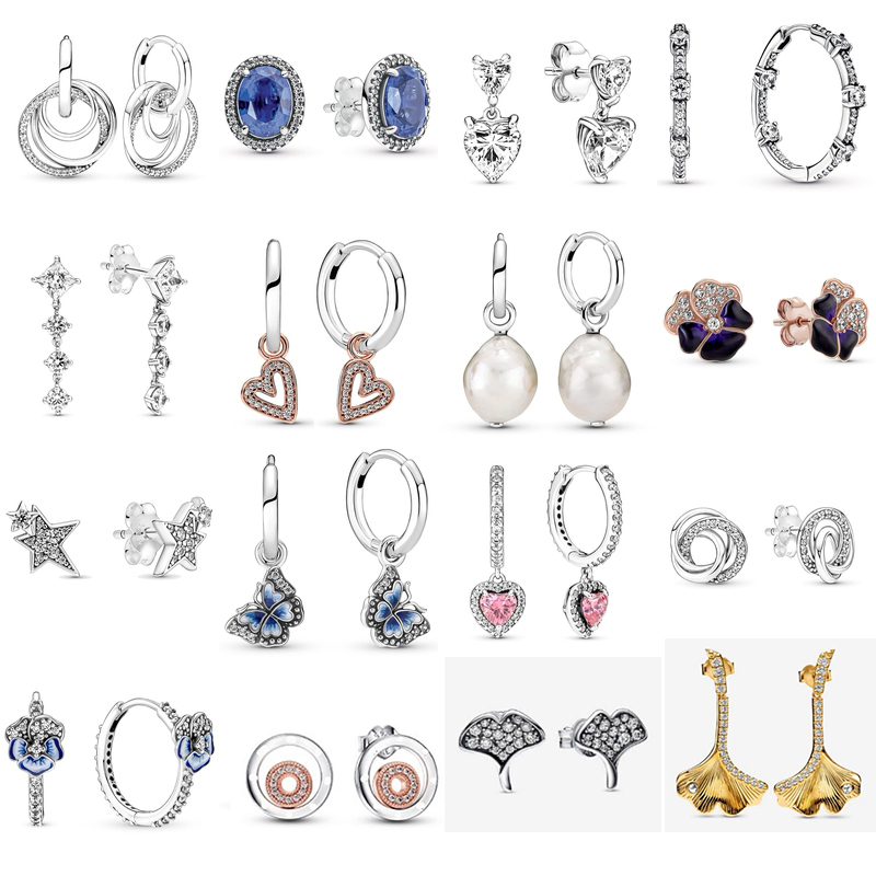 925 Silver Fit Pandora Earrings Crystal Fashion women Jewelry Gift Ear Studs The New Original Freshwater Cultured Baroque Pearl Hoop
925 Silver Fit Pandora Earrings Crystal Fashion women Jewelry Gift Ear Studs The New Original Freshwater Cultured Baroque Pearl Hoop