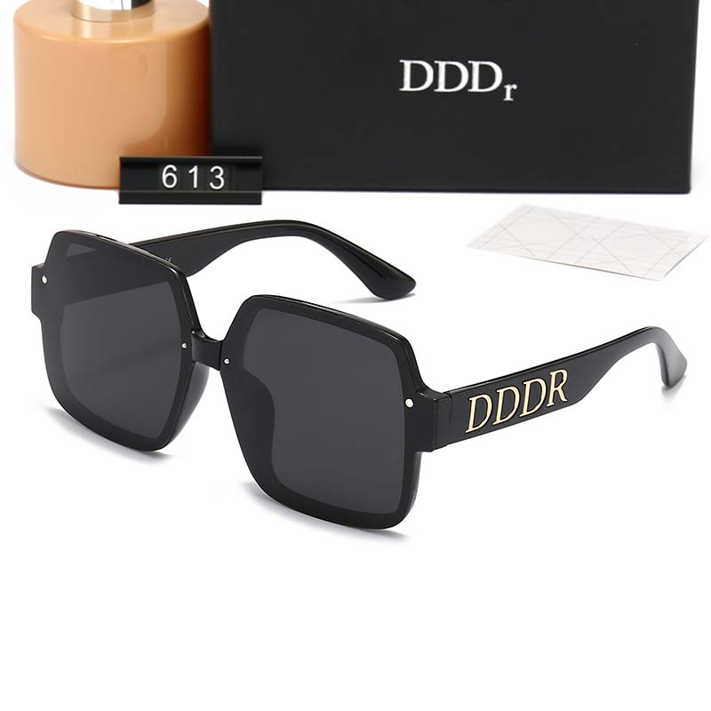 613 Fashion Mens Womens Designer 2023 Sunglasses Sun Glasses Round Fashion Gold Black Frame Glass Lens Eyewear For Man Woman With Original Cases Boxs Mixed Color