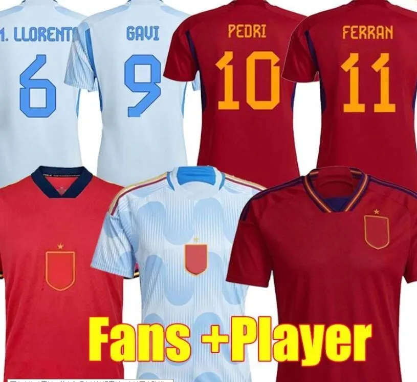 22/23 spain Jerseys soccer 2022 2023 C. SOLER PEDRI MORATA SERGIO GAVI FERRAN RODRIGO LIORENTE KOKE SARABIA ADAMA RAMOS THIAGO Gaya AZPILICU, 22-23 away2
22/23 spain Jerseys soccer 2022 2023 C. SOLER PEDRI MORATA SERGIO GAVI FERRAN RODRIGO LIORENTE KOKE SARABIA ADAMA RAMOS THIAGO Gaya AZPILICU, 22-23 away2
