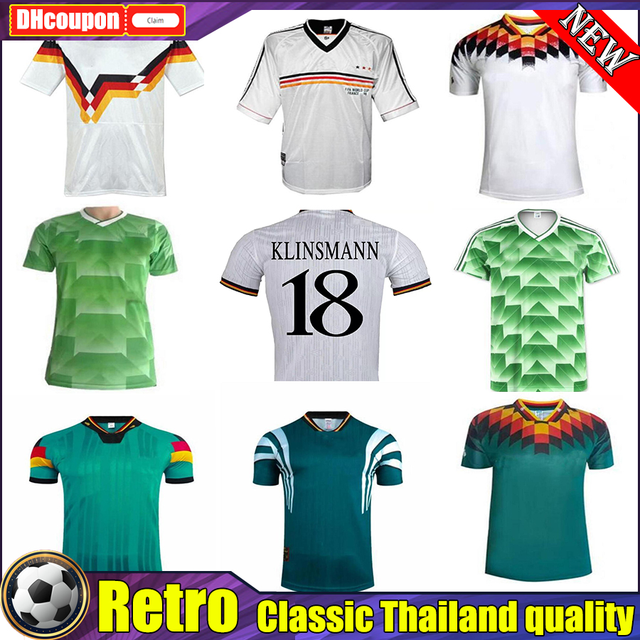 1980 1996 1998 top adult retro soccer jerseys LOSE MULLER PODOLSKI KLINSMANN MATTHAUS home away Vintage shirt Fans Player Version, 01
1980 1996 1998 top adult retro soccer jerseys LOSE MULLER PODOLSKI KLINSMANN MATTHAUS home away Vintage shirt Fans Player Version, 01