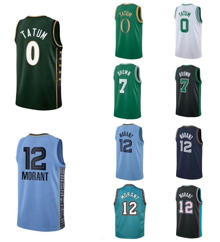 Basketball Jerseys Ja Morant #12 Jayson Tatum #0 Jaylen Brown #7 black white blue city Men Youth S-XXL Jersey, With logo5
Basketball Jerseys Ja Morant #12 Jayson Tatum #0 Jaylen Brown #7 black white blue city Men Youth S-XXL Jersey, With logo5