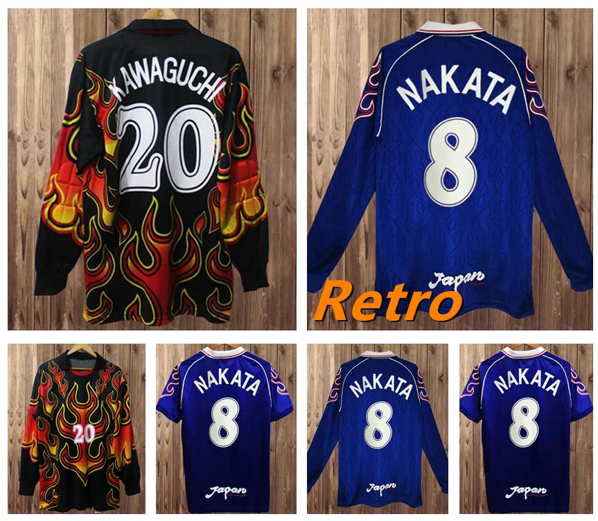 1998 Japan National Team NAKATA Mens Soccer Jerseys SOMA AKITA OKANO KAWAGUCHI Retro Home Football Shirt KAZU HATTORI Goalkeeper Long Sleeves Uniforms, Fg2385 1998 home
1998 Japan National Team NAKATA Mens Soccer Jerseys SOMA AKITA OKANO KAWAGUCHI Retro Home Football Shirt KAZU HATTORI Goalkeeper Long Sleeves Uniforms, Fg2385 1998 home