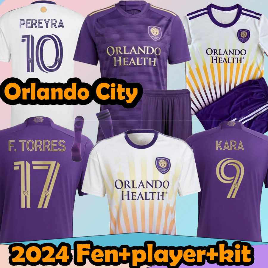 2023 2024 Orlando city Soccer Jerseys 23 24 KARA PEREYRA OJEDA F.TORRES Football home away player version kit kids Shirt Uniforms, 23-24 away kit
2023 2024 Orlando city Soccer Jerseys 23 24 KARA PEREYRA OJEDA F.TORRES Football home away player version kit kids Shirt Uniforms, 23-24 away kit