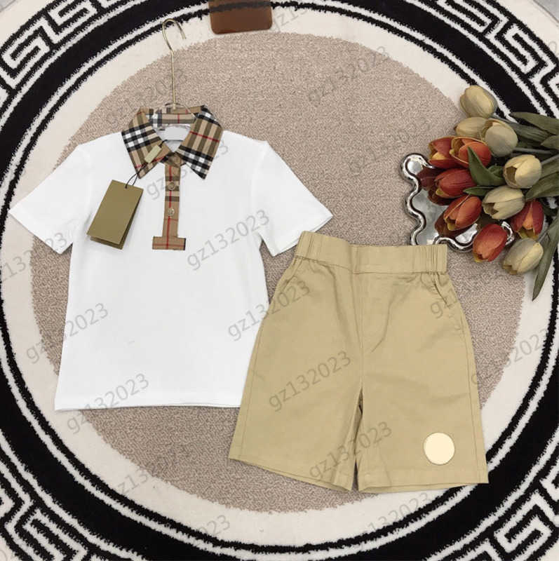 Polo Collar Clothing Sets Spliced Checked Lapel Short Sleeve Pullover T-shirt High Waist Pocket Loose Shorts Clothes Set Baby Boy 1970, 19
Polo Collar Clothing Sets Spliced Checked Lapel Short Sleeve Pullover T-shirt High Waist Pocket Loose Shorts Clothes Set Baby Boy 1970, 19