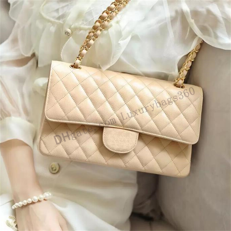 Mirror Quality Tote Bag Classic Caviar Designer Flap Women Cross Body Bucket Bags Woman Luxuries Shoulder Handbag 25.5CM Genuine Leather Purses
Mirror Quality Tote Bag Classic Caviar Designer Flap Women Cross Body Bucket Bags Woman Luxuries Shoulder Handbag 25.5CM Genuine Leather Purses