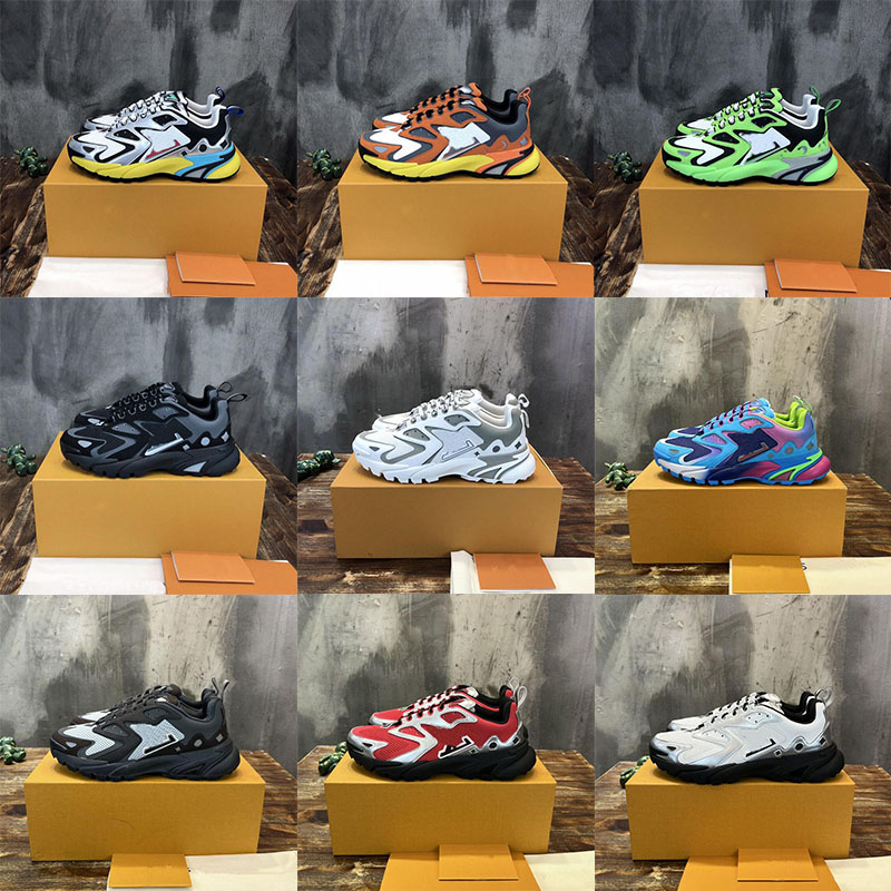 Runner Tatic Sneakers Designer Mens Casual Shoes mesh and calfskin shoe rubber sole stylish lady Sneaker look outdoor running lace-up sneaker size 38-45, Khaki
Runner Tatic Sneakers Designer Mens Casual Shoes mesh and calfskin shoe rubber sole stylish lady Sneaker look outdoor running lace-up sneaker size 38-45, Khaki