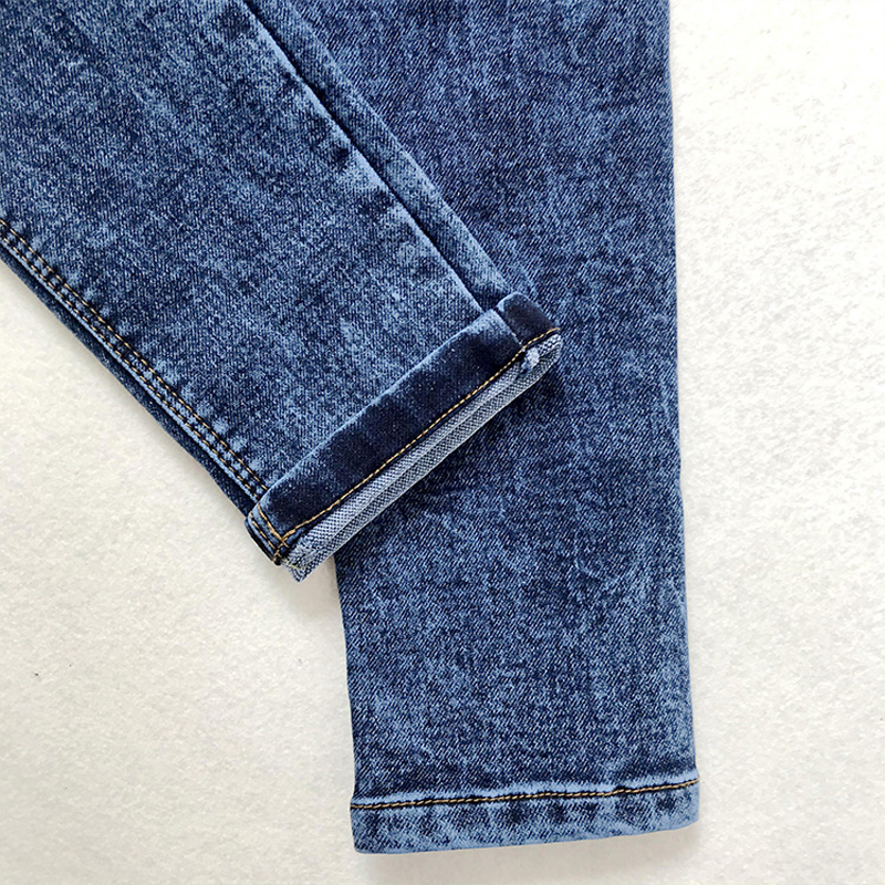 Jeans IENENS Autumn Boy's Jeans Clothes Kids Cowboy Pants Children Casual Denim Clothing Bottoms Trousers Baby Boy Casual Stretch Jean 230306