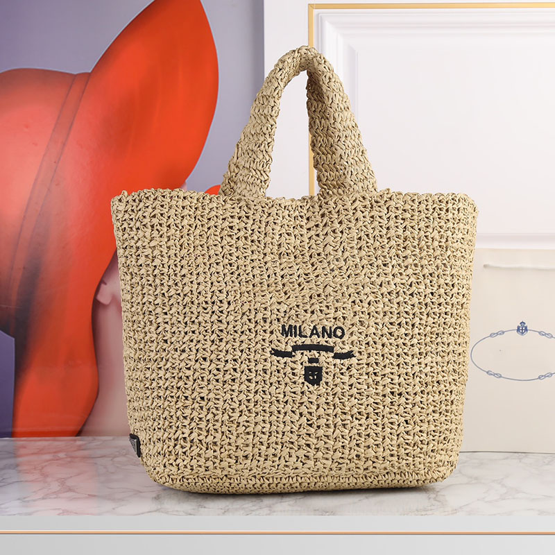 Stripes Straw Bag Designer Luxury Crochet Tote Handbags Beach Bags Women Large Capacity Totes Open Triangular Sequin Classic Letter Embroidery Shoulder Bag Pouch, 24*8*24 cm
Stripes Straw Bag Designer Luxury Crochet Tote Handbags Beach Bags Women Large Capacity Totes Open Triangular Sequin Classic Letter Embroidery Shoulder Bag Pouch, 24*8*24 cm