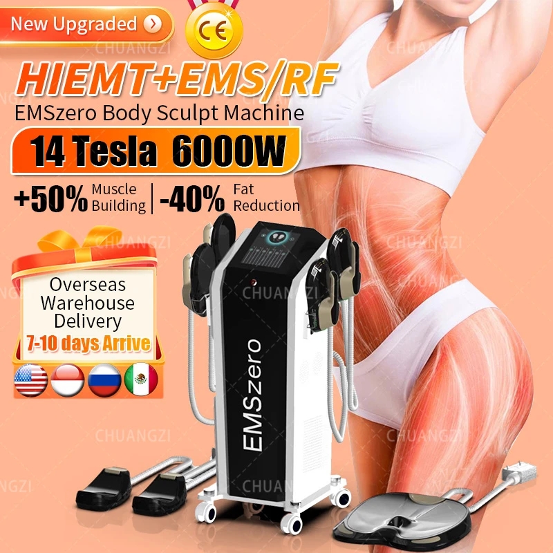 DLS-EMSLIM Neo RF Slimming Machine 2023 14 Tesla 6000W Emszero Hi-emt Body Sculpt EMS Pelvic Floor Muscle Stimulate Equip Salon
DLS-EMSLIM Neo RF Slimming Machine 2023 14 Tesla 6000W Emszero Hi-emt Body Sculpt EMS Pelvic Floor Muscle Stimulate Equip Salon