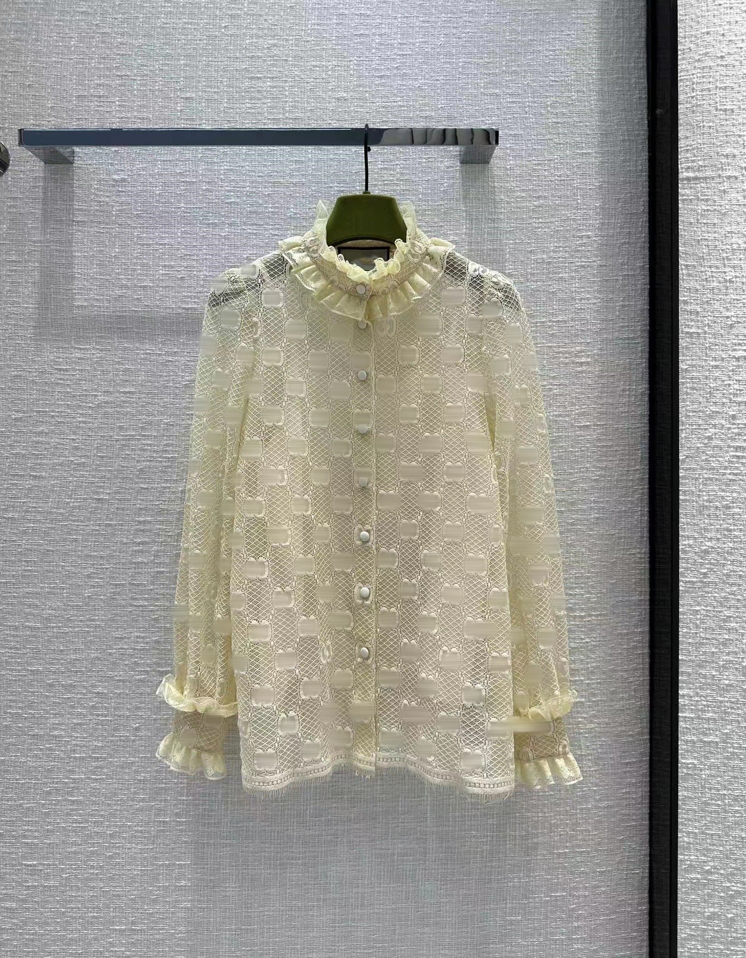 Milan Runway Shirts 2023 New Spring Summer Ruffled Long Sleeve Designer Blouses Brand Same Style Women' Shirts 0306-1, Customize
Milan Runway Shirts 2023 New Spring Summer Ruffled Long Sleeve Designer Blouses Brand Same Style Women' Shirts 0306-1, Customize