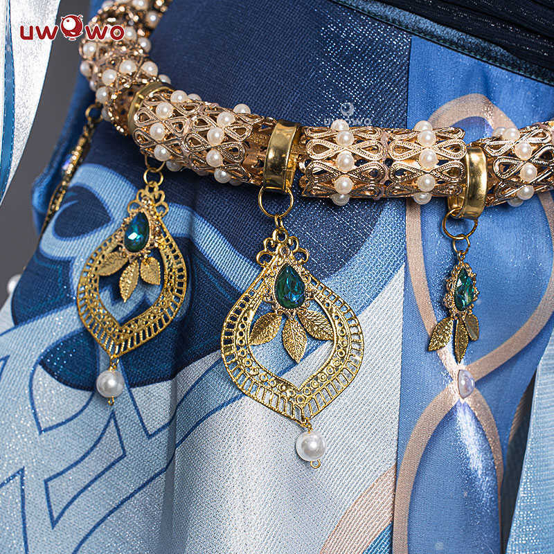 Anime Costumes UWOWO Nilou Cosplay Game Genshin Impact Sumeru Nilou Come Hydro Female Cosplay Halloween Christmas Come Full Set Z0301