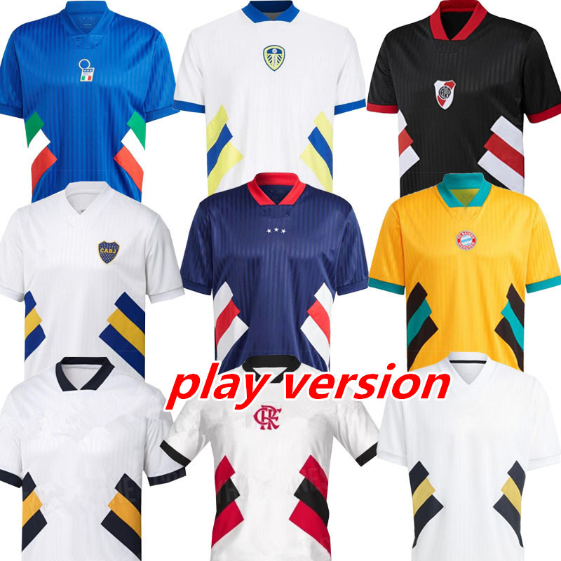 2023 Remake Retro Soccer Jerseys ICONS italia leeds Boca Juniors Bayern Real Madrids Flamengo River Plate retro jersey play version
2023 Remake Retro Soccer Jerseys ICONS italia leeds Boca Juniors Bayern Real Madrids Flamengo River Plate retro jersey play version