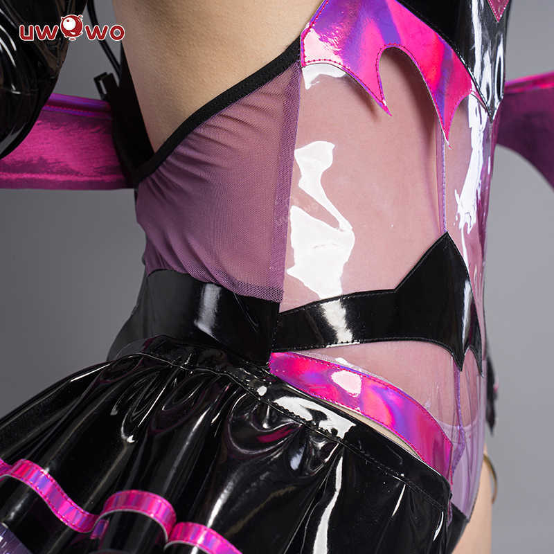 Anime Costumes In Stock UWOWO Cat Pink Eviltia Avelukia Action Figure Anime Figure Model Cosplay Eviltia Come Halloween Come Full Z0301