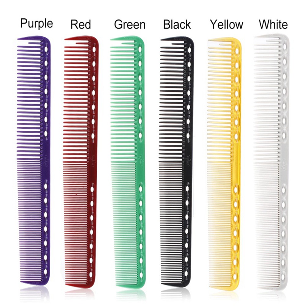 

10 Colors Professional Hair Combs Barber Hairdressing Hair Cutting Brush Anti-static Pro Salon Hair Care Styling Tool 0770