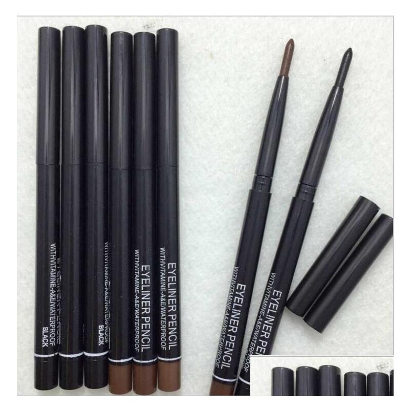 Eyeliner Waterproof Retractable Rotary Pen Eye Liner Pencil Makeup Cosmetic Tool 12Pcs Lot Eyes Eyebrow Cosmetics Drop Delivery Heal Dh9Zj, Chocolate
Eyeliner Waterproof Retractable Rotary Pen Eye Liner Pencil Makeup Cosmetic Tool 12Pcs Lot Eyes Eyebrow Cosmetics Drop Delivery Heal Dh9Zj, Chocolate