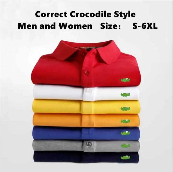 Classic Fashion French Designer Mens Tees Polos Shirt Summer Casual Man Women Summer Unisex Plus Size Lapel Breathable Crocodile Embroidery Business Golf T-Shirt, 11
Classic Fashion French Designer Mens Tees Polos Shirt Summer Casual Man Women Summer Unisex Plus Size Lapel Breathable Crocodile Embroidery Business Golf T-Shirt, 11