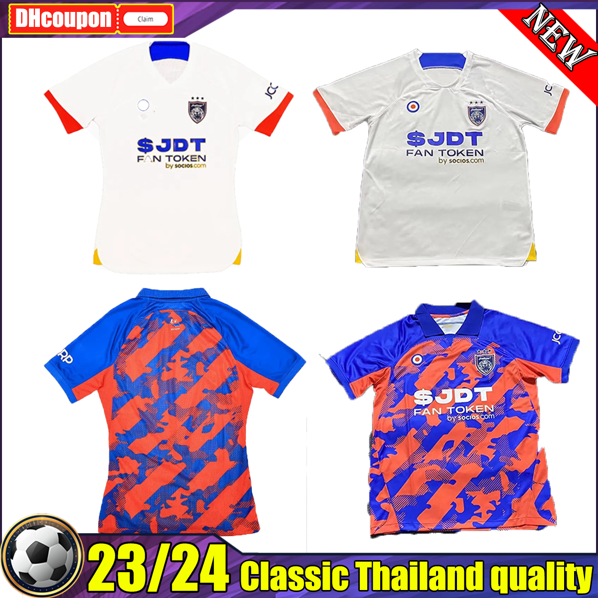 23 24 Malaysia Johor Darul adult Soccer Jerseys Ta'zim F.C. JDT Super League 2023 2024 Home Red Away White#19 AKHYAR.R men Camisetas De Futbol, 02
23 24 Malaysia Johor Darul adult Soccer Jerseys Ta'zim F.C. JDT Super League 2023 2024 Home Red Away White#19 AKHYAR.R men Camisetas De Futbol, 02