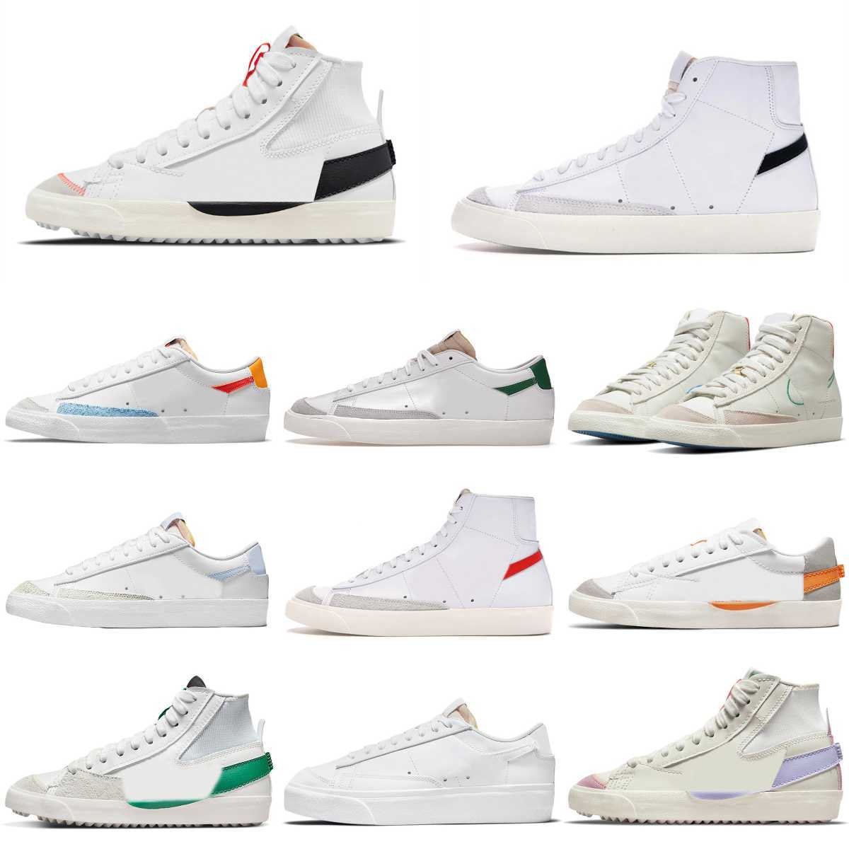 Trainers Blazer Mid 77 Casual Sports Shoes Vintage Jumbo Mens Women Blazers OG Black White Red Indigo Green Summit Arctic Punch Sail Gum Designer Platform Sneakers S8, Please contact us
Trainers Blazer Mid 77 Casual Sports Shoes Vintage Jumbo Mens Women Blazers OG Black White Red Indigo Green Summit Arctic Punch Sail Gum Designer Platform Sneakers S8, Please contact us