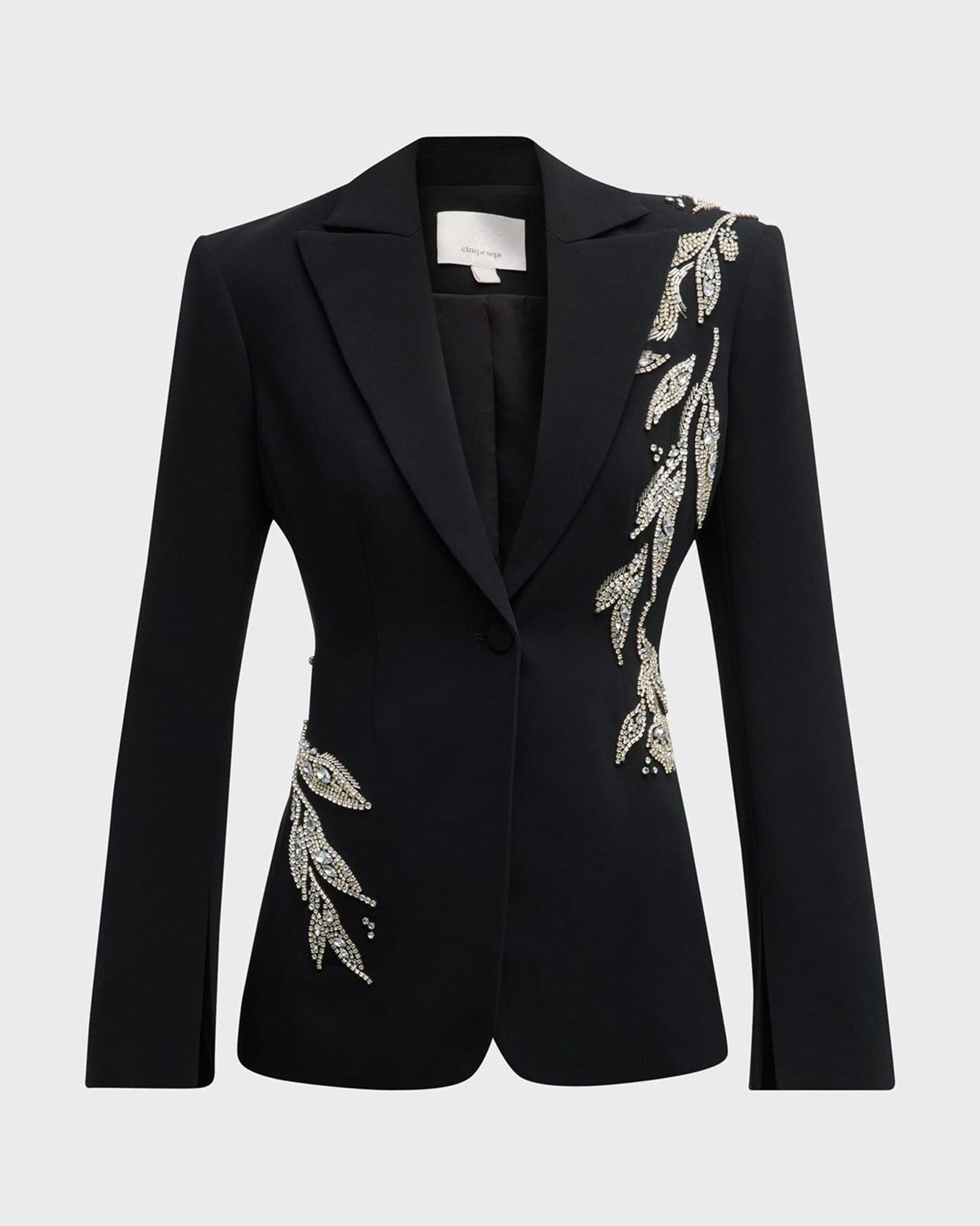 Designer Fashion Runway Suit Set Women's Slim Fit Single Button Jacket Slim Fit Only Coat