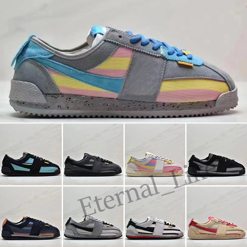 WITH BOX Designer Cortez Mens Outdoor Shoes Lemon Frost Oregon leather Black Triple White Grey Blue Forrest Gump Bronze Light Bone Metallic Red Men Women trainers spo, Color 3
WITH BOX Designer Cortez Mens Outdoor Shoes Lemon Frost Oregon leather Black Triple White Grey Blue Forrest Gump Bronze Light Bone Metallic Red Men Women trainers spo, Color 3