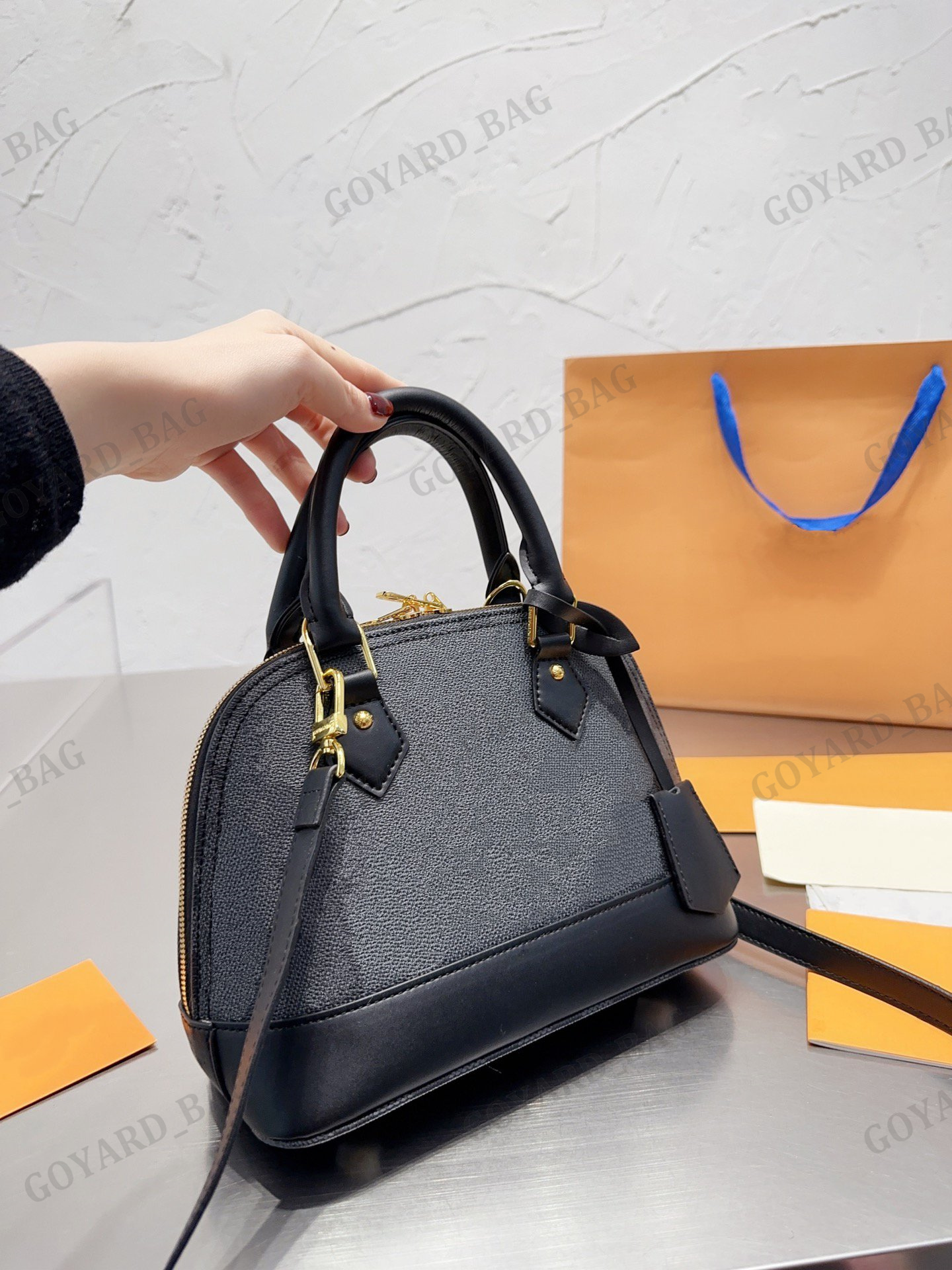 Womens Alma BB Charming Small Top Handles Bag Monograms Handbag 1934 Art Deco Totes Ladies Luxury Crossbody Bags M53152 N41221 Elegance Stylish Plaid Shoulder Purse, Black
Womens Alma BB Charming Small Top Handles Bag Monograms Handbag 1934 Art Deco Totes Ladies Luxury Crossbody Bags M53152 N41221 Elegance Stylish Plaid Shoulder Purse, Black