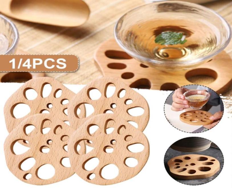 Mats Pads 14Pcs Wood Lotus Root Hollow Drink Mat Round Heat Resistant Coffee Cup Pad Nonslip Insulation Placemats1361281
Mats Pads 14Pcs Wood Lotus Root Hollow Drink Mat Round Heat Resistant Coffee Cup Pad Nonslip Insulation Placemats1361281
