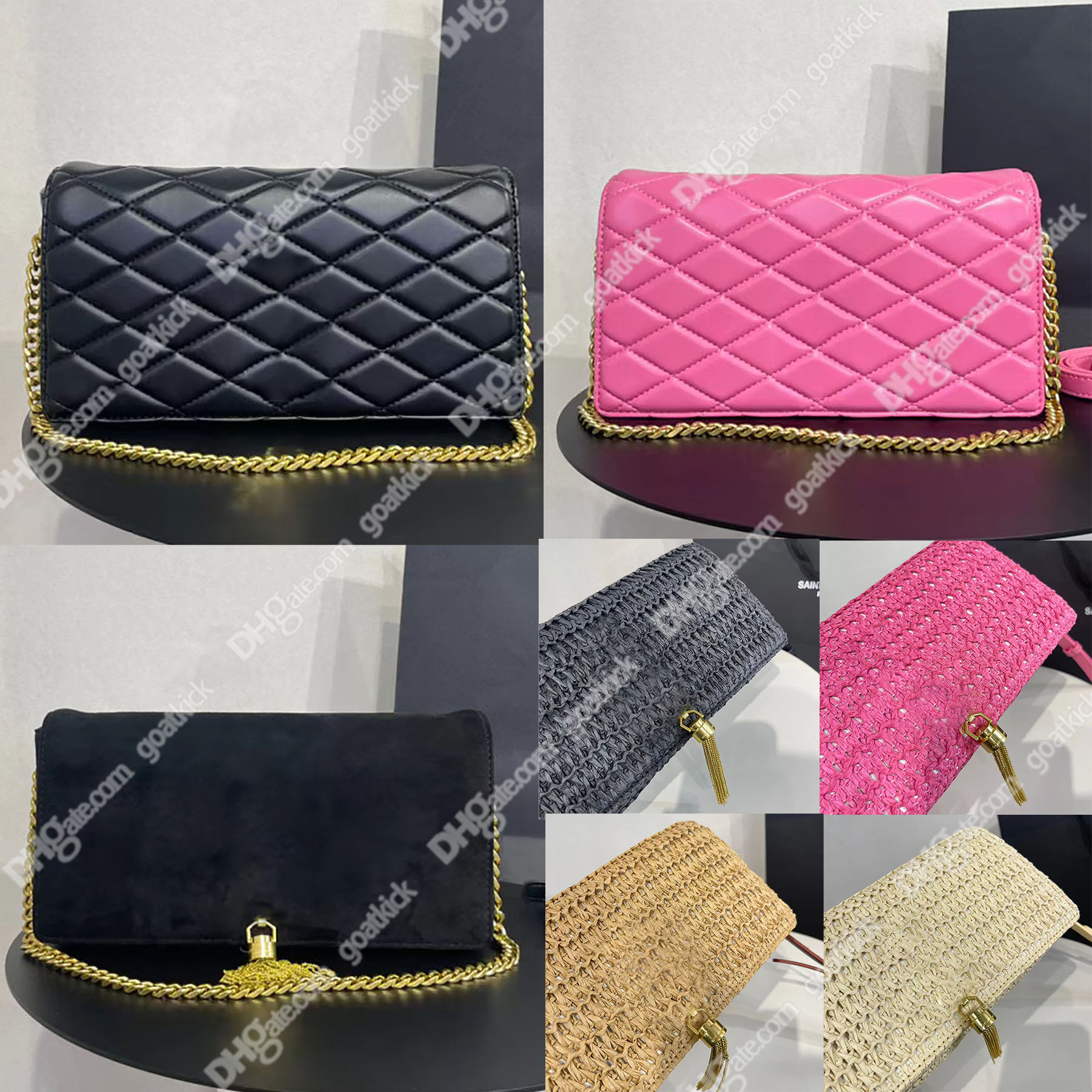 Kate Chain Bag Kate Woc Shoulder Bags In Velvet And Leather Cassandre Handbahs Crossbody Women Luxury Designer Chain Bag With Tassel In Suede Purses Wallet
Kate Chain Bag Kate Woc Shoulder Bags In Velvet And Leather Cassandre Handbahs Crossbody Women Luxury Designer Chain Bag With Tassel In Suede Purses Wallet